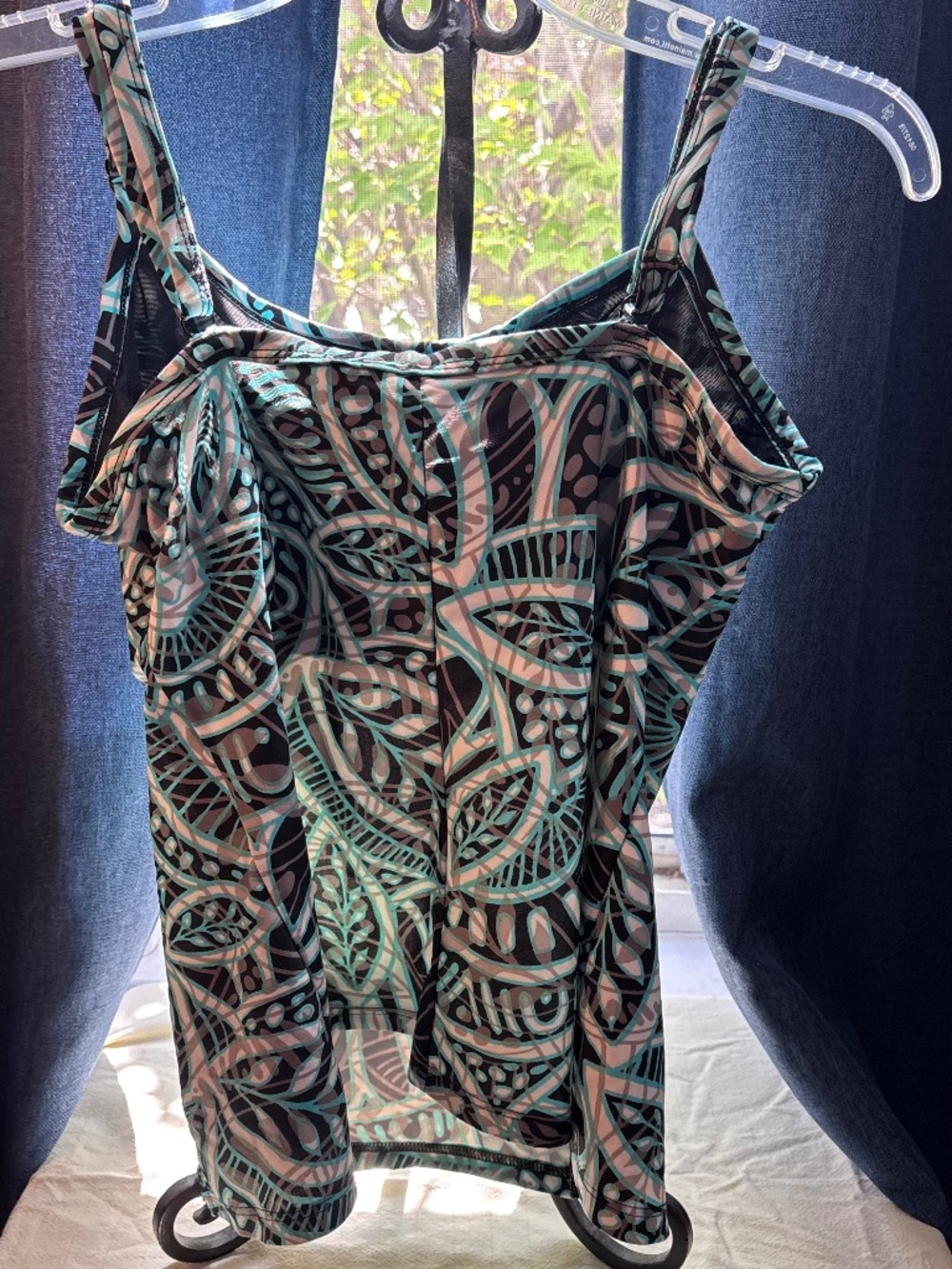 Croft & Barrow Tankini Swimsuit Top - Size 12